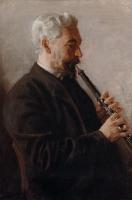 Eakins, Thomas - The Oboe Player